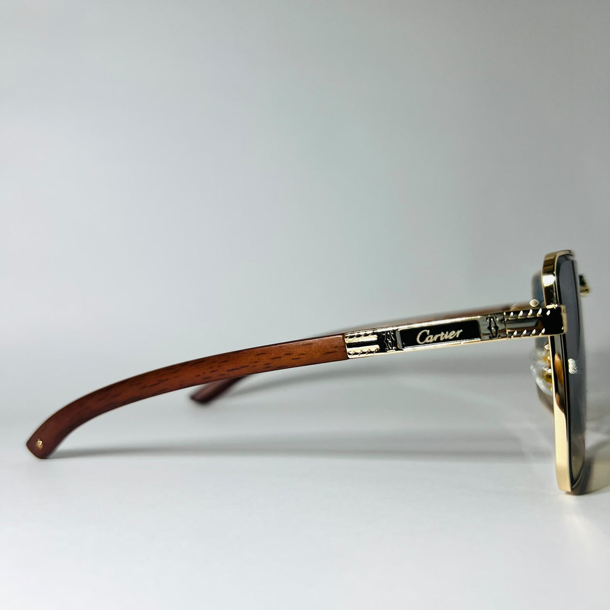 Premium Square Gold Plated Frame Sunglasses