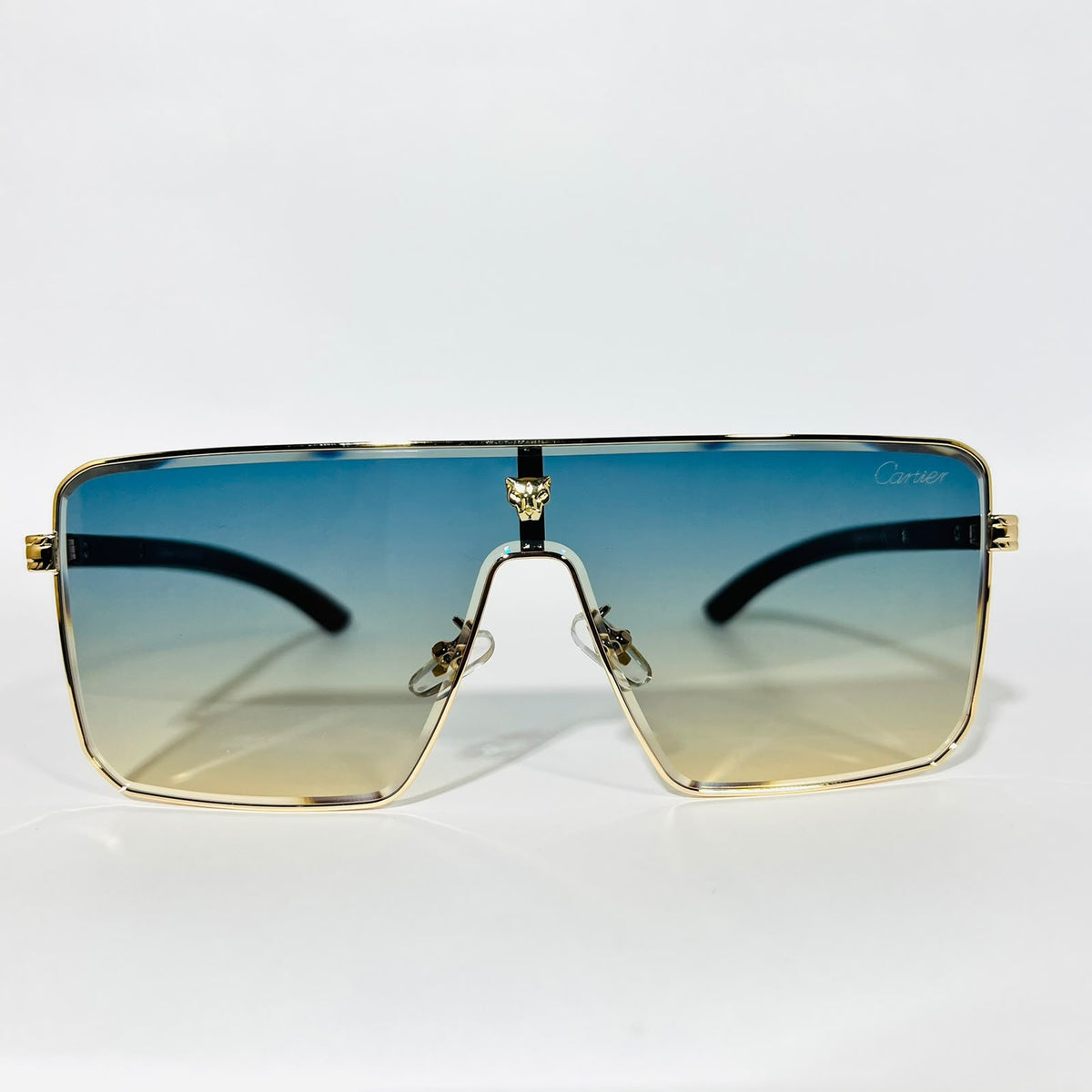 Premium Square Gold Plated Frame Sunglasses