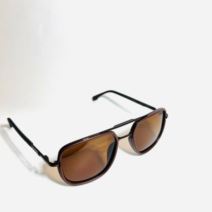 Aesthetic Polarized Brown Sunglasses